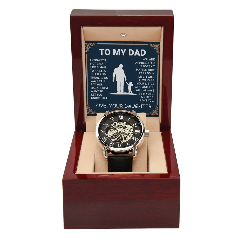 Jewelry Dad Gift-From daughter