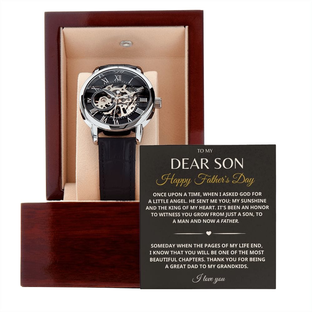 Jewelry Father's Day Son Gift- A Great Dad