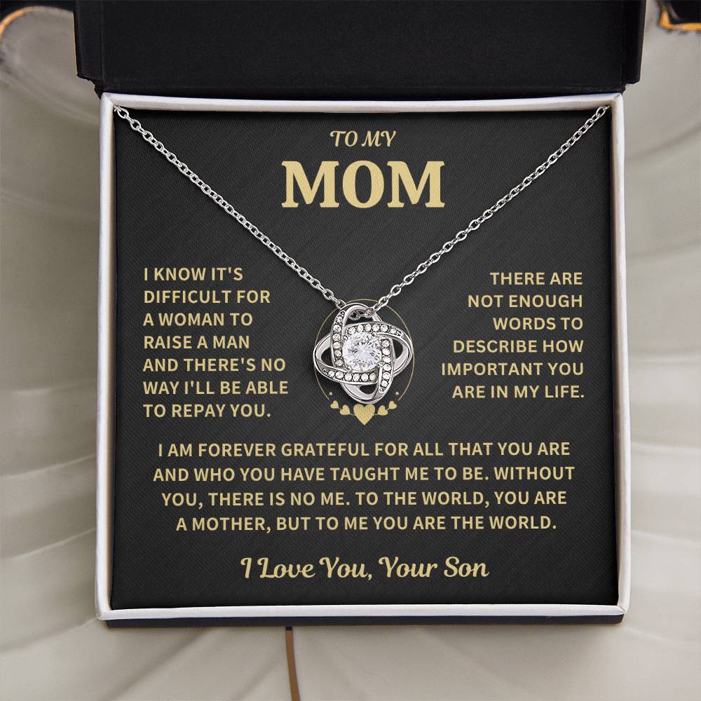 Jewelry Forever Grateful-Mom Gift-From Son