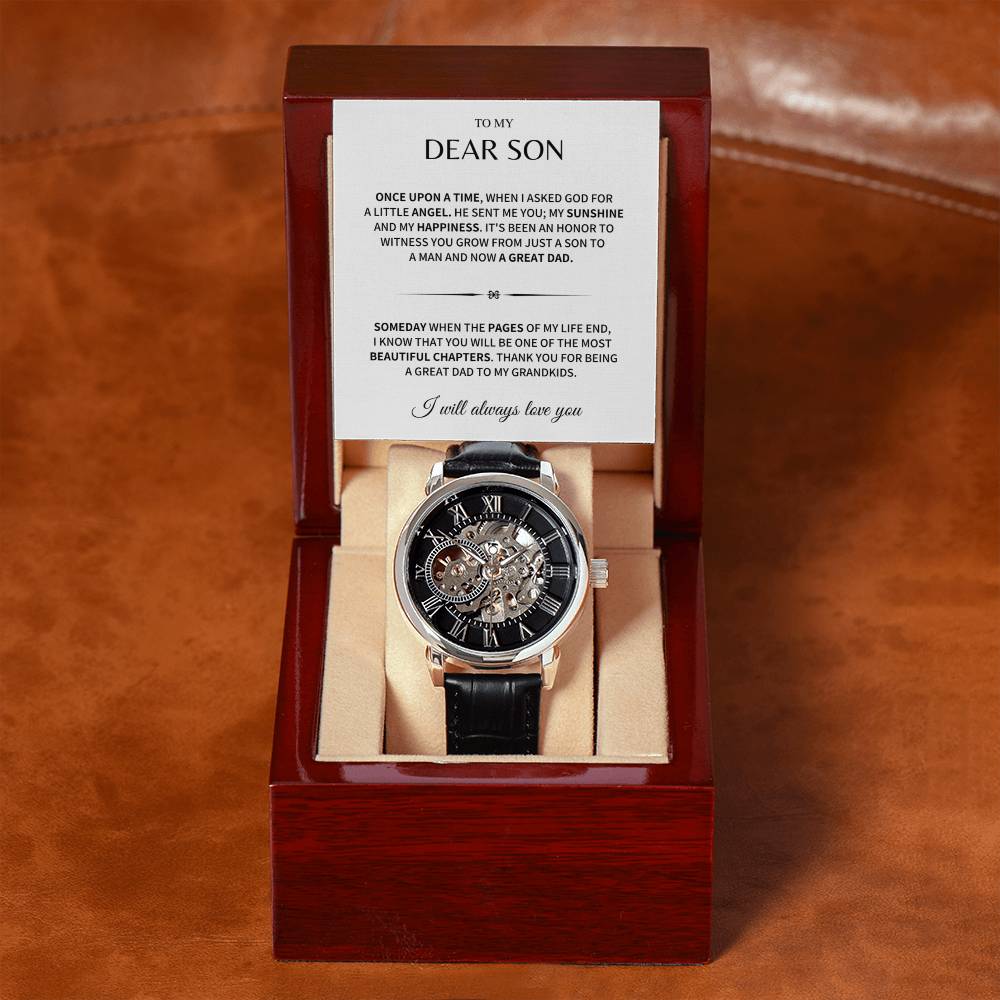 Jewelry Son Gift- Watch