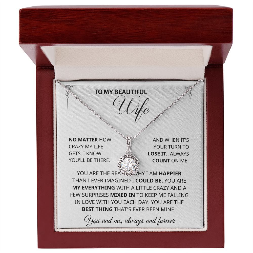Jewelry Count on me- Wife Gift