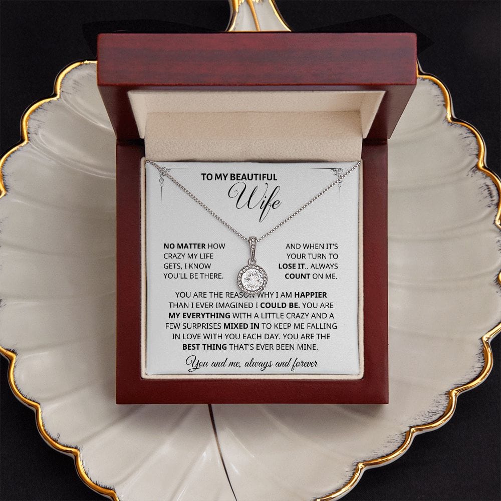 Jewelry Count on me- Wife Gift
