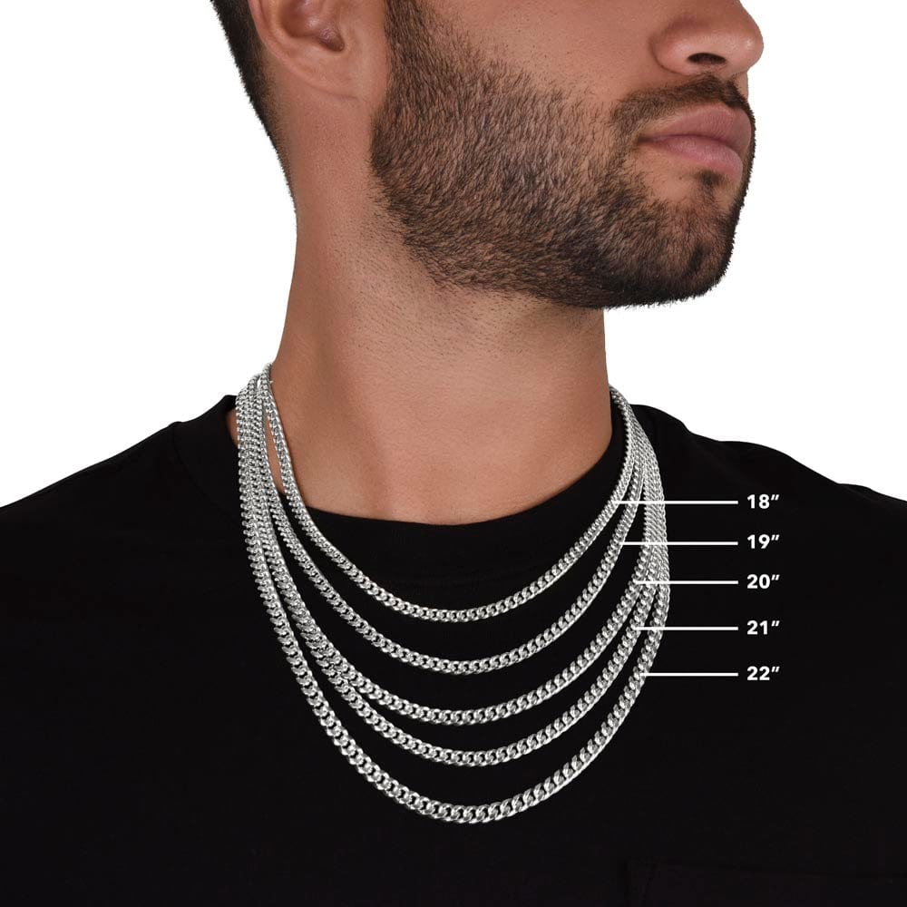 Jewelry Son Gift- Great Dad - Cuban Chain Link