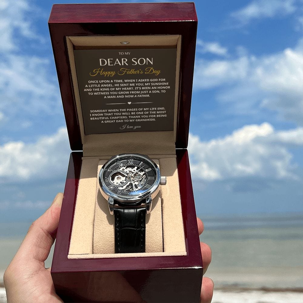 Jewelry Father's Day Son Gift- A Great Dad