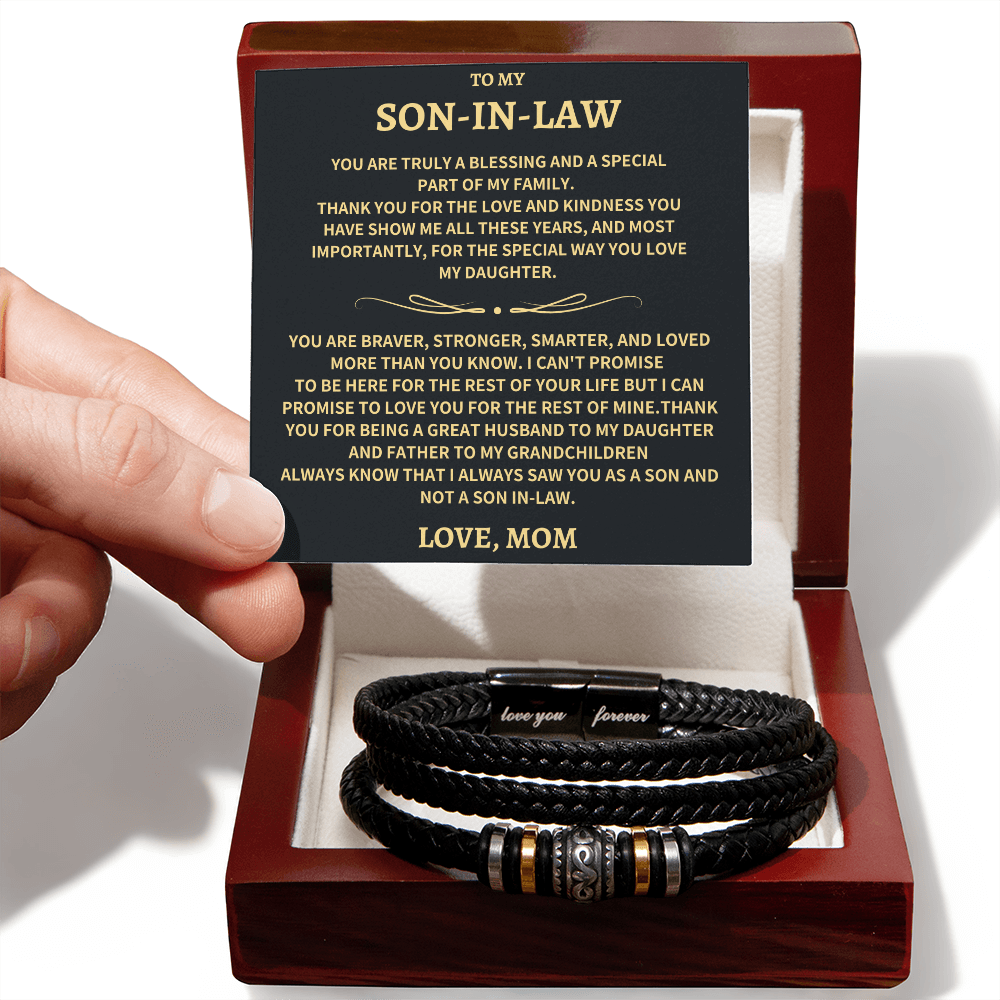 Jewelry Son In Law Gift Son In Law Gift