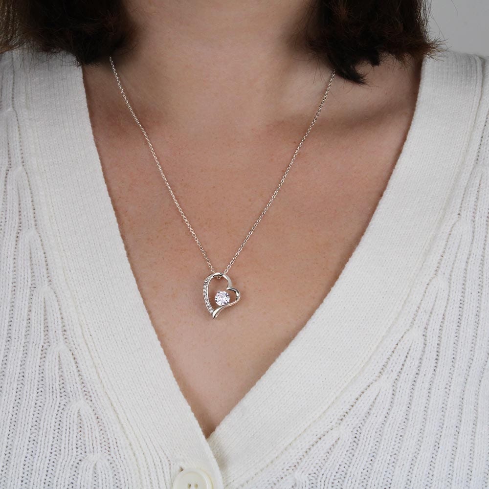 Jewelry Wife Gift, "Love And Light" Forever Love Necklace