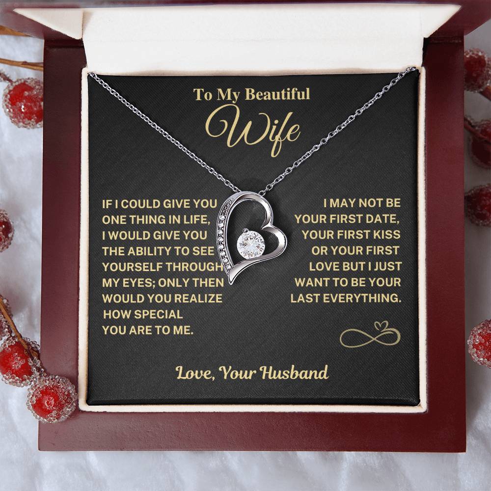 Jewelry Wife Gift- My Last Everything