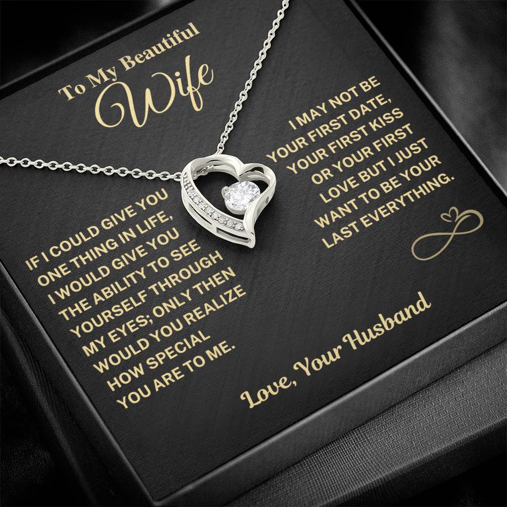Jewelry Wife Gift- My Last Everything