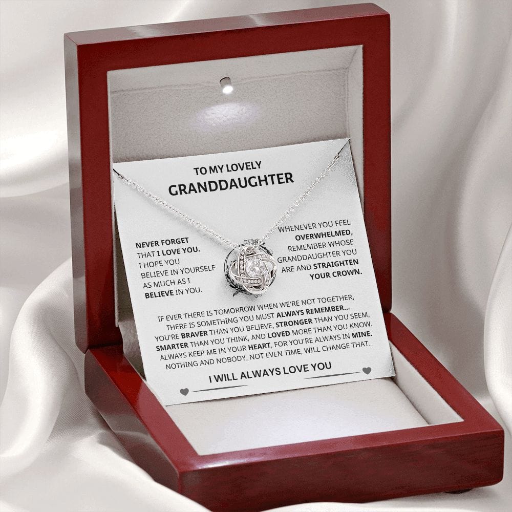 Jewelry Granddaughter Gift- Always Remember