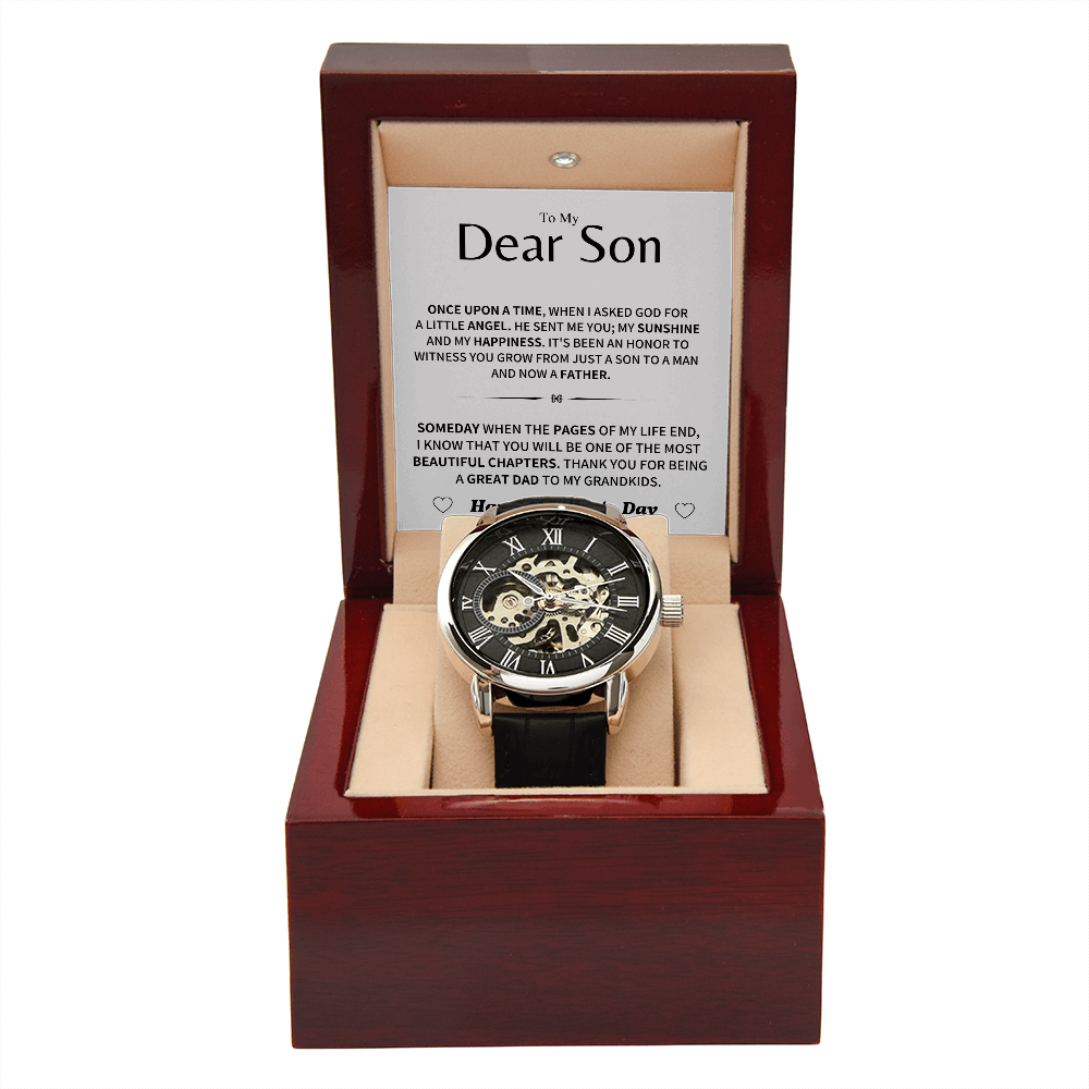 Jewelry Great Dad- Father's Day Son Gift