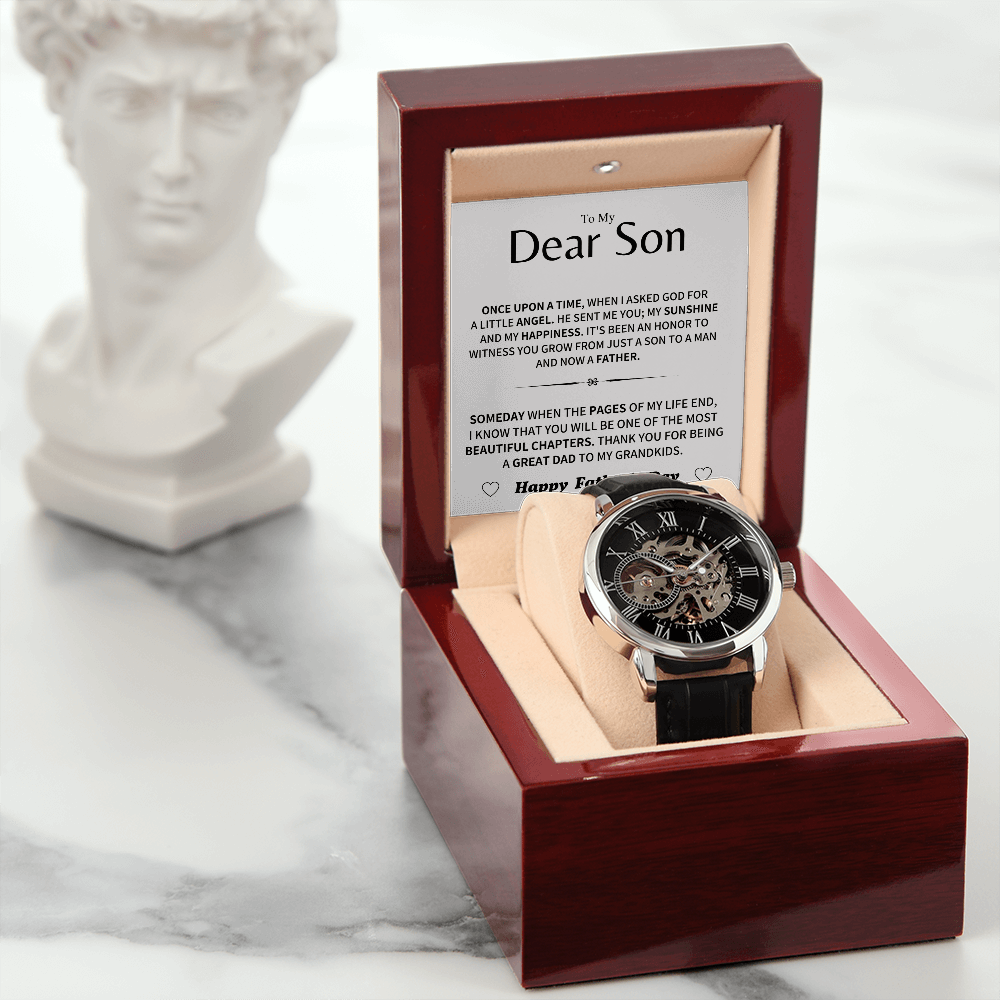 Jewelry Great Dad- Father's Day Son Gift