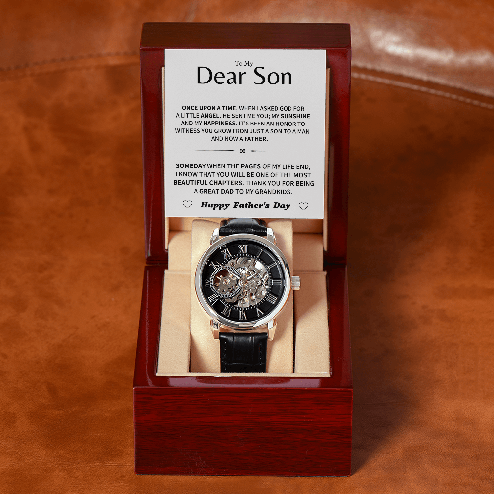 Jewelry Great Dad- Father's Day Son Gift