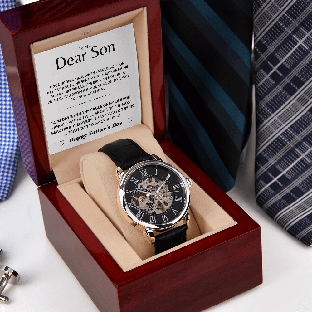 Jewelry Great Dad- Father's Day Son Gift